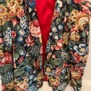 Floral Zara Blazer - size L